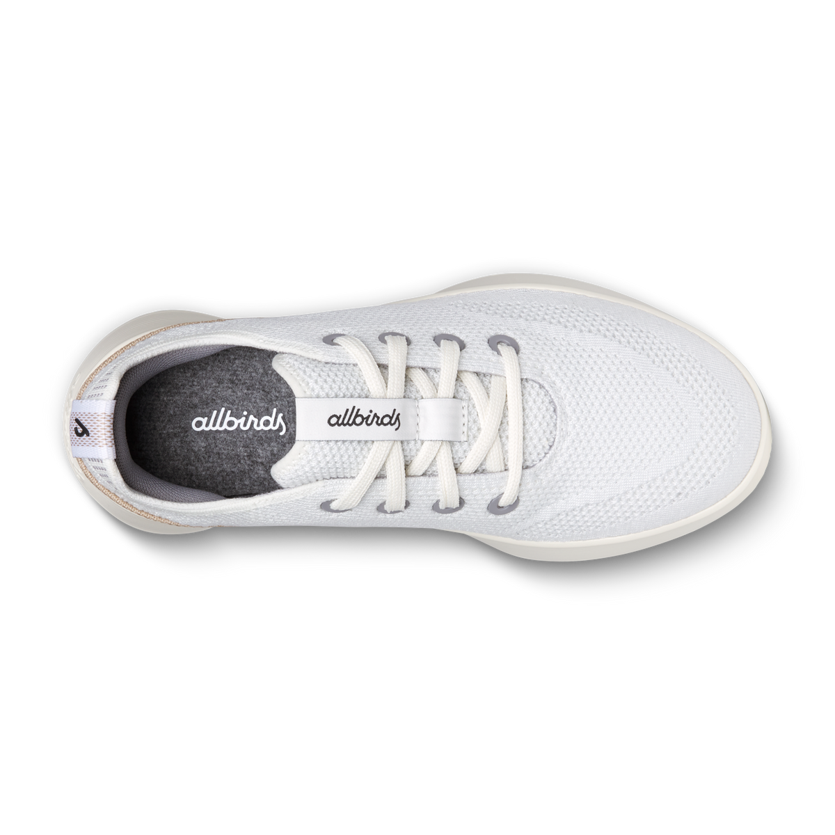 Women's Tree Runner Go - Blizzard/Light Khaki (Natural White Sole)