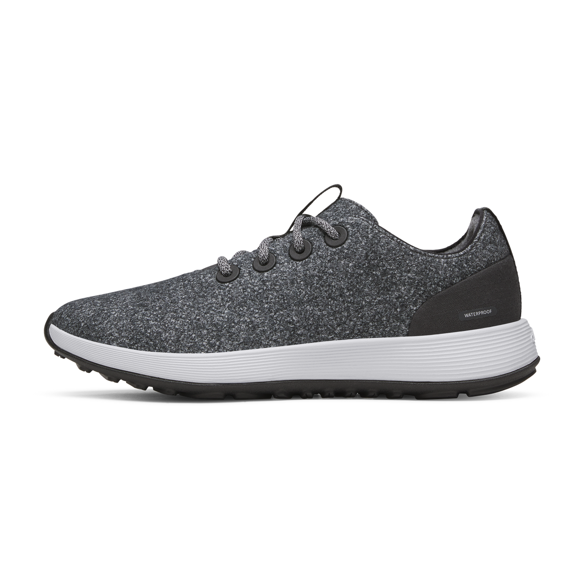Men's Wool Runner NZ Waterproof - Dark Grey (Light Grey Sole)