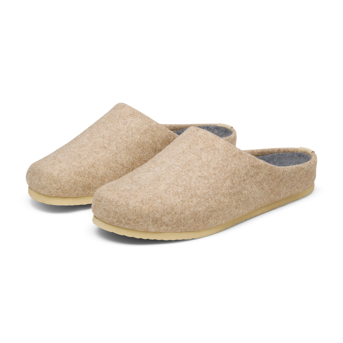 Wool Slipper - Light Tan