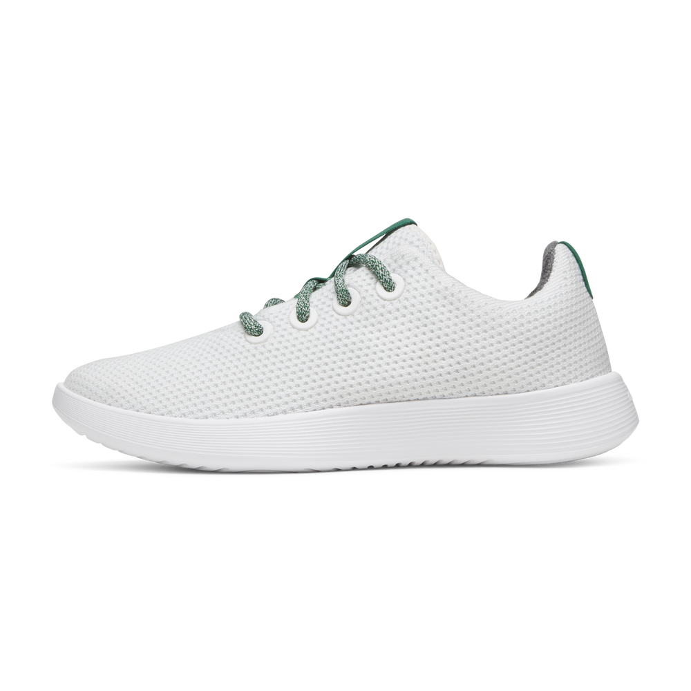 Men's Tree Runner NZ - Blizzard/Verdant Green (Blizzard Sole)