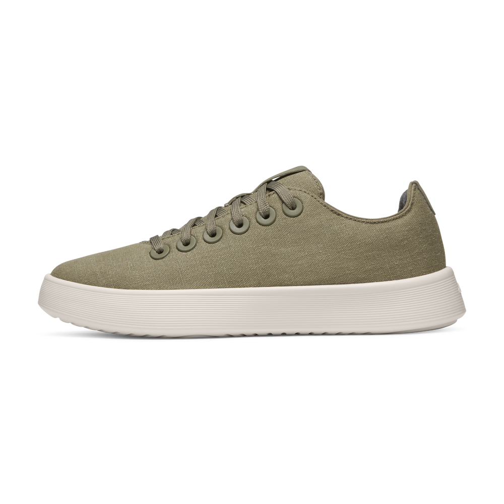 Women's Cruiser Canvas - Burnt Olive (Natural White Sole)