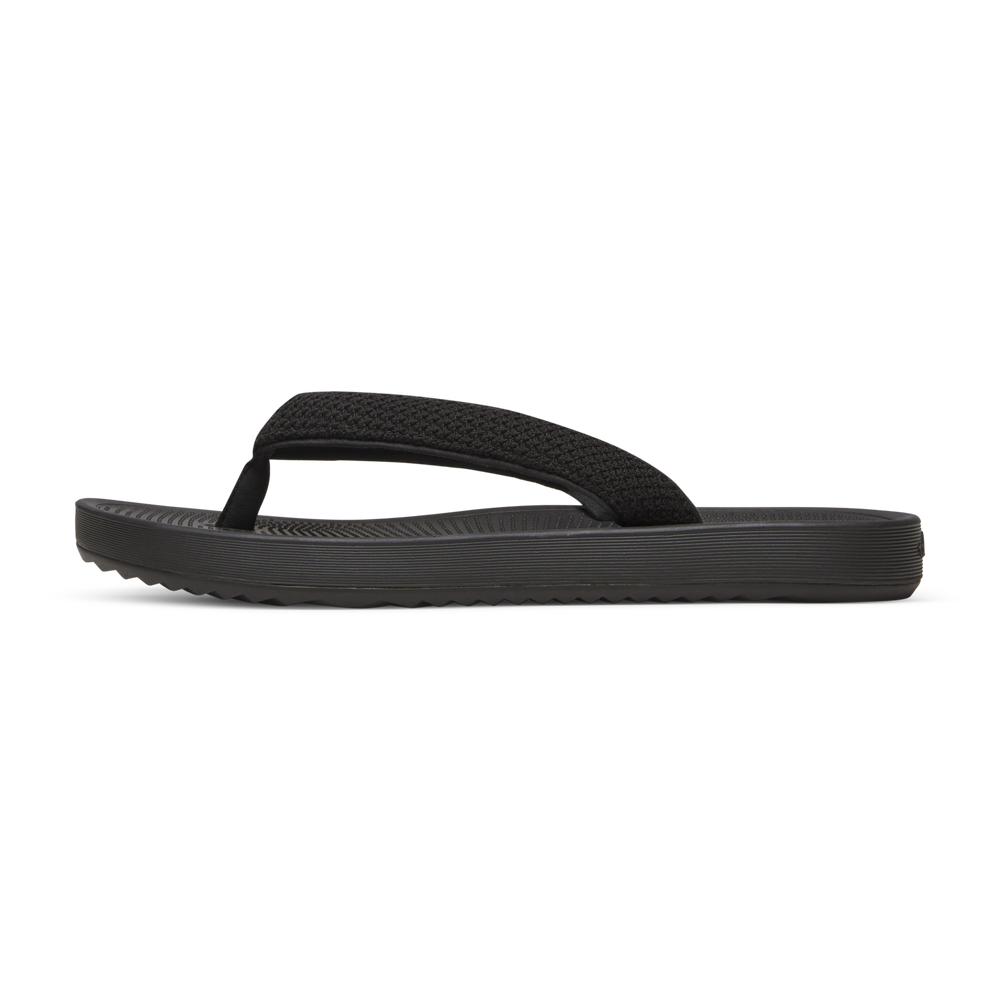 Women's Flip Flop - Natural Black