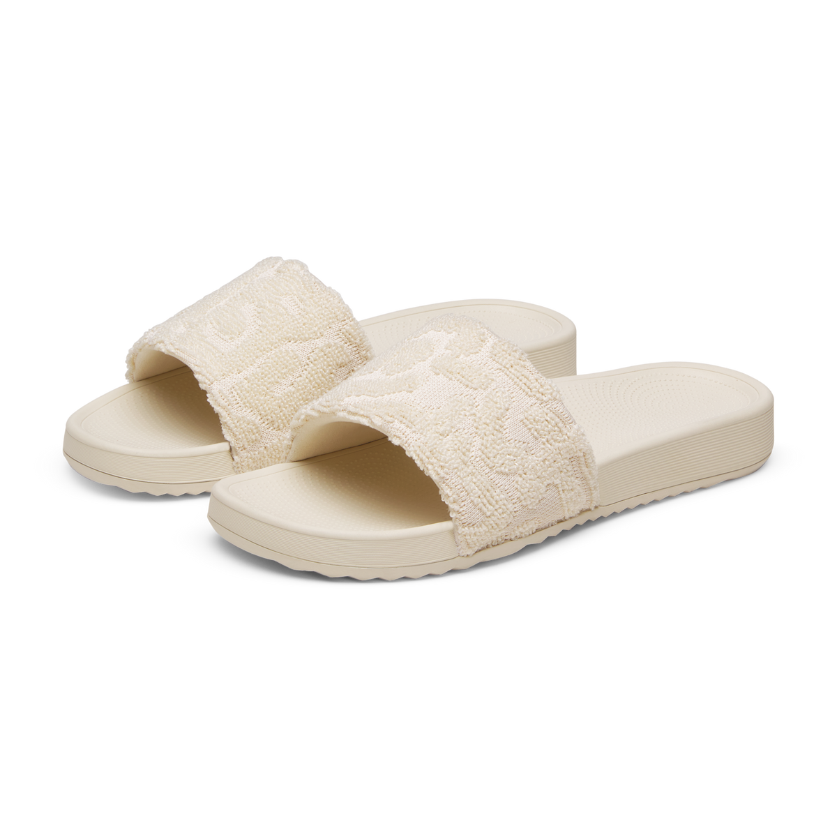 Women's Slide Terry - Warm White