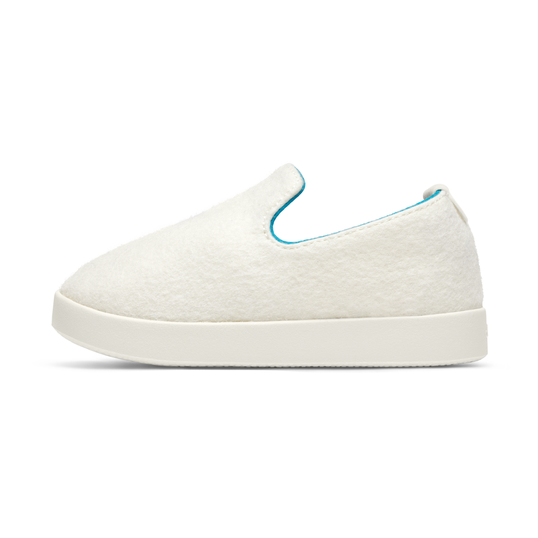 Kids Wool Loungers - Big Kids - Natural White (Natural White Sole)