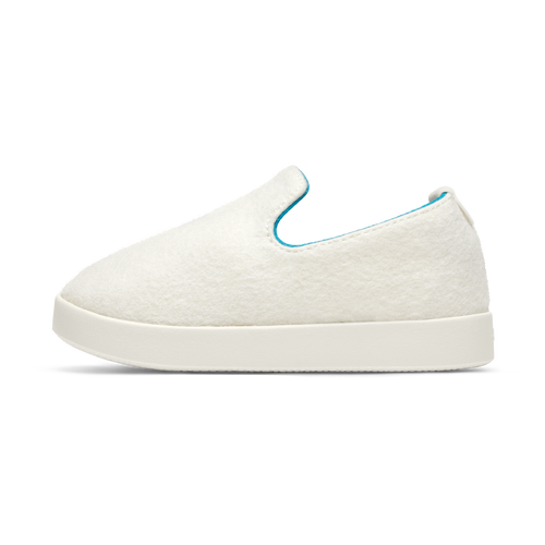 Kids Wool Loungers - Big Kids - Natural White (Natural White Sole)