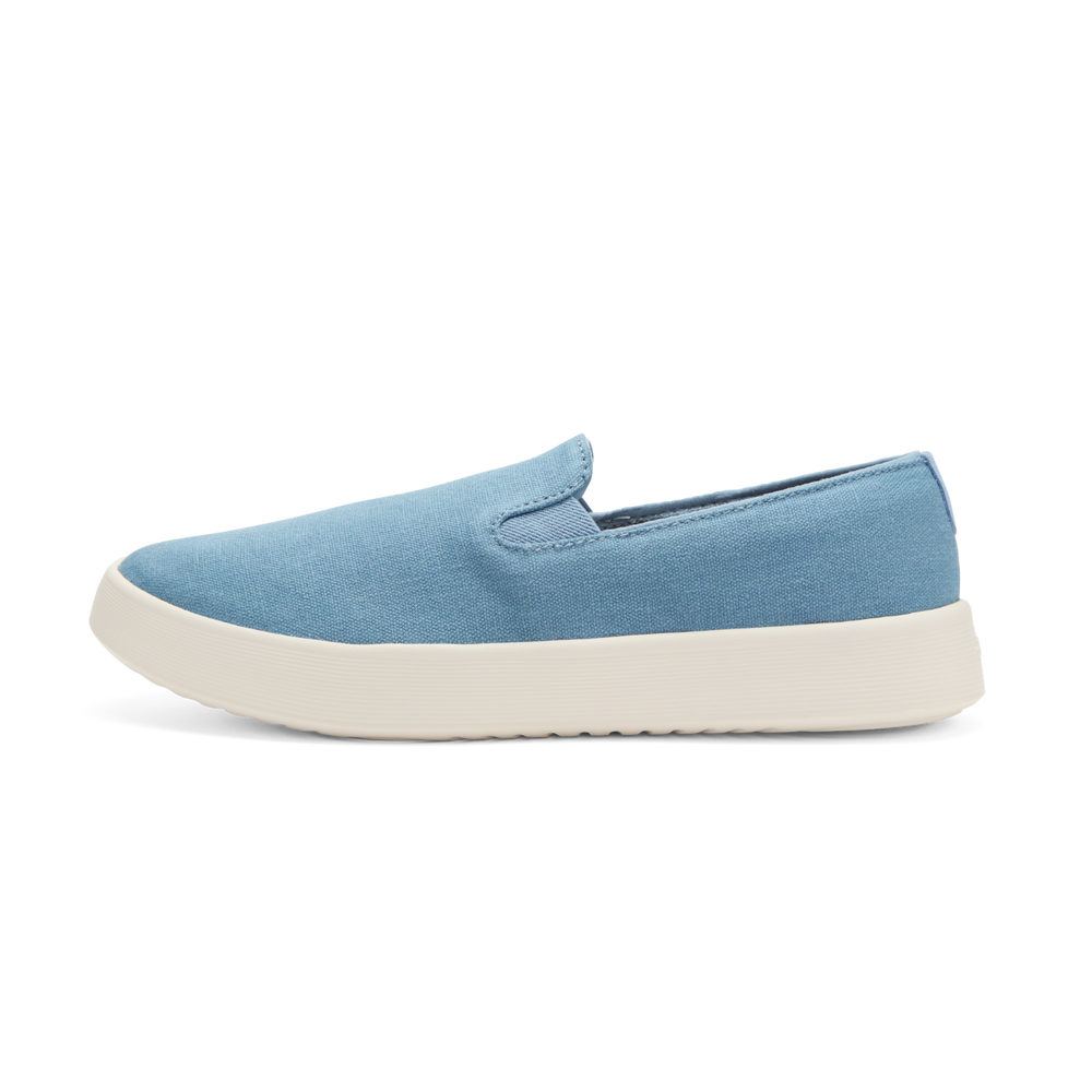Women's Cruiser Canvas Slip On - Sea Spray (Natural White Sole)