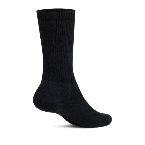 Anytime Crew Sock - Natural Black